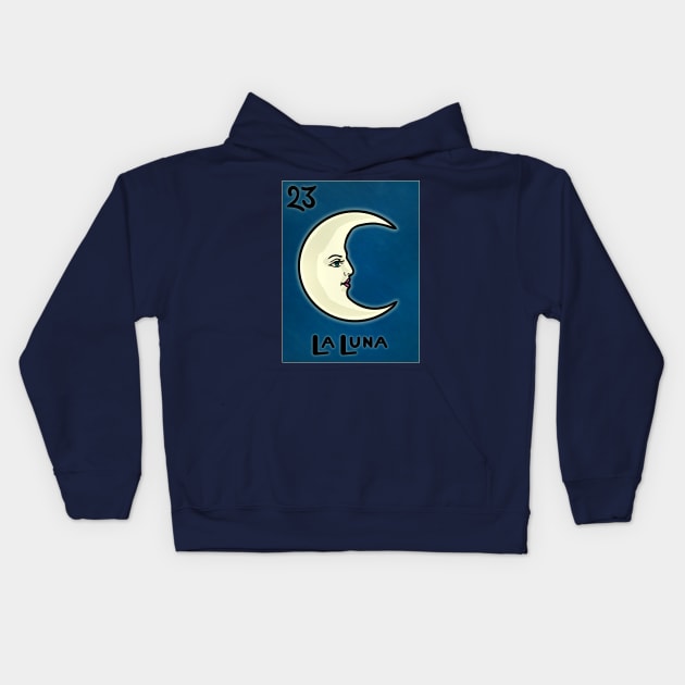 LA LUNA Kids Hoodie by juliabohemian